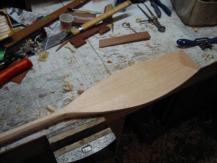 Herreshoff double bladed paddle